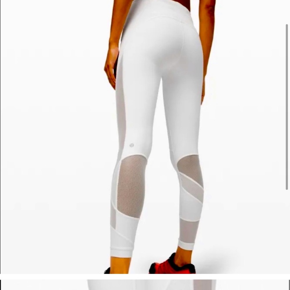Lululemon white leggings sz 8